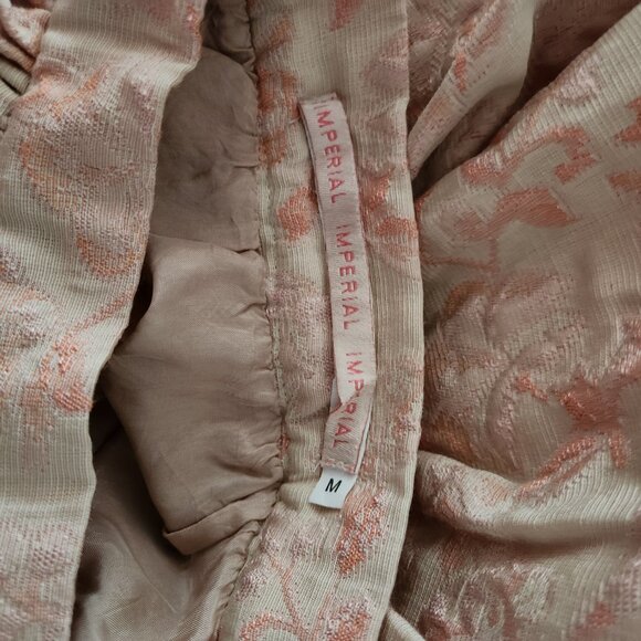 Imperial Floral Pink Puffy Skirt - Size M - Picture 6 of 9